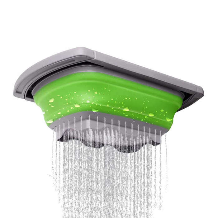 Hot Sale Family Used Foldable Colander Collapsible Drain Basket Expandable Kitchen Filter Sink Strai