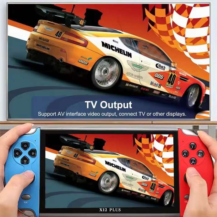 X12 Plus Handheld Retro Game Console