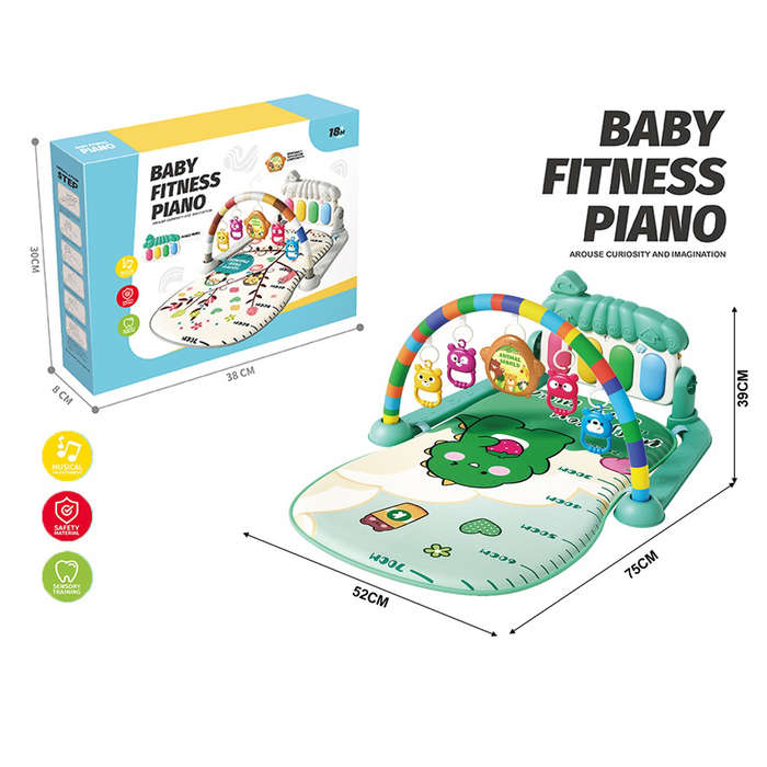 Multi-Functional Pedal Piano Mat Fitness Sleep Game Baby Piano Mat Music Early Education Interactive