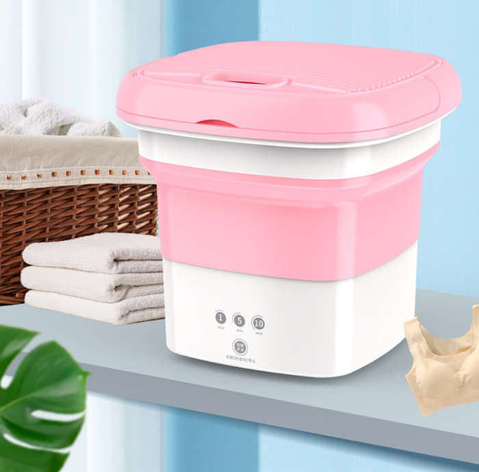 Silicone Electric Mini Foldable Washing Machine