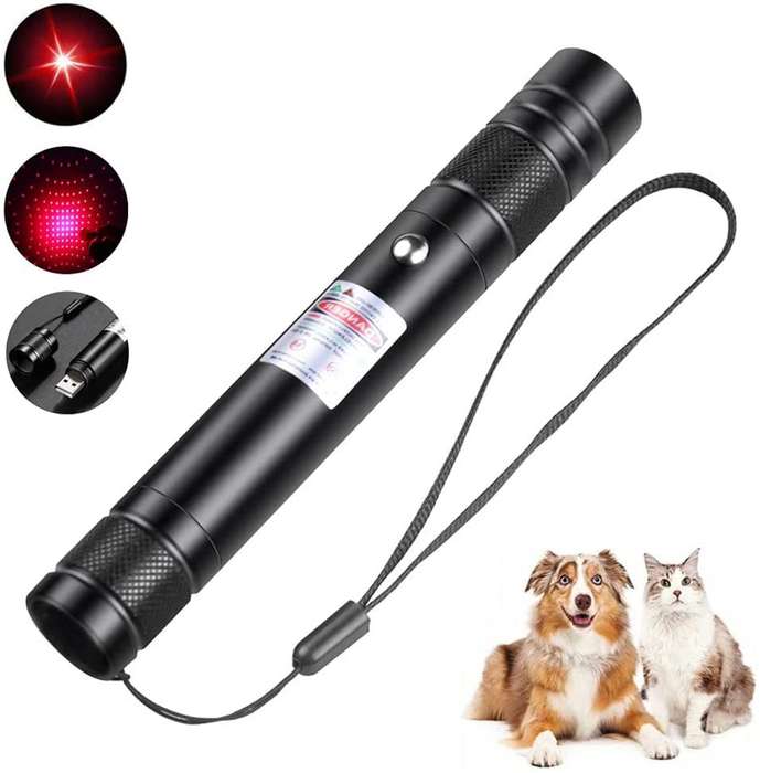 Green Laser Pointer High Power Pen Green Lazer Pointer for Hiking Cat Laser Toy USB Charge Green Li