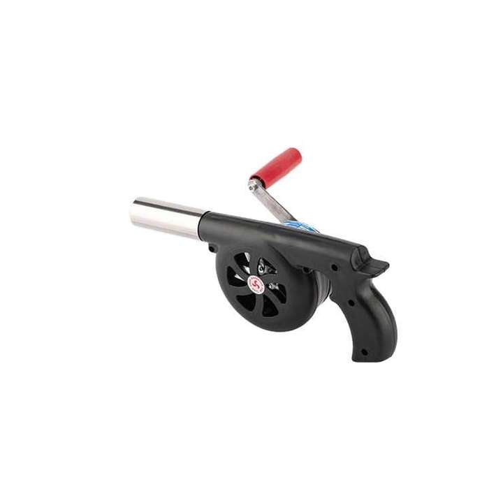 Manual Barbecue Picnic Air Blower Hand-Cranked Combustion Blower Camping Gas Fuel Bag Packed Cookin
