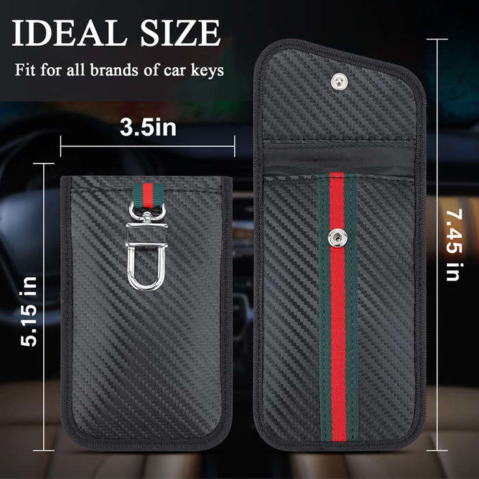 Faraday Pouch for Car keys, Car Key Signal blocking Case