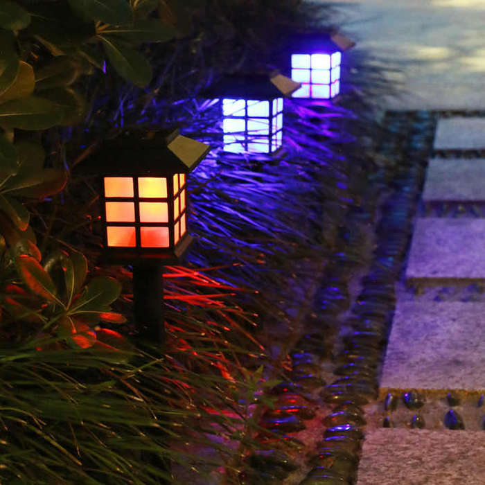 Outdoor Walkway Lighting Pathway Lawn Light Garden Lights Solar Powered