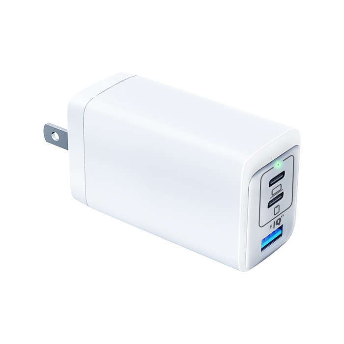 USB C Wall Charger 65W GaN Fast Charger PD3.0 USB C Power Adapter Foldable Dual USB C Wall Charger f