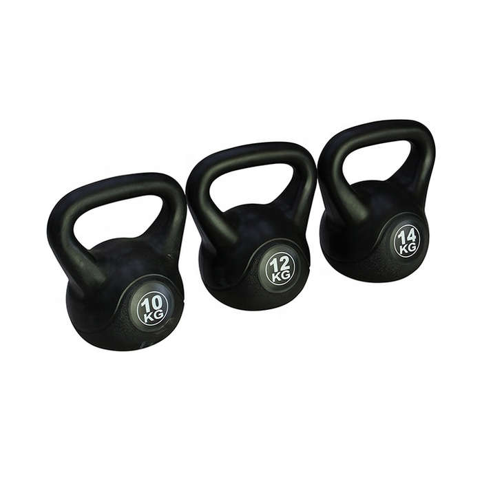 10KG Competition Grade Cement Concrete Mold Kettlebell Set Exercise Fitness Equipment