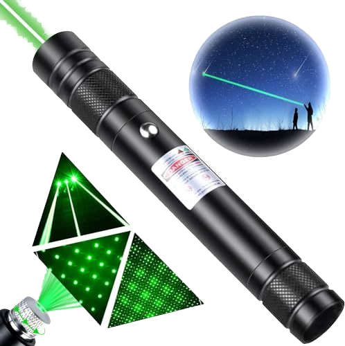 Green Laser Pointer High Power Pen Green Lazer Pointer for Hiking Cat Laser Toy USB Charge Green Li