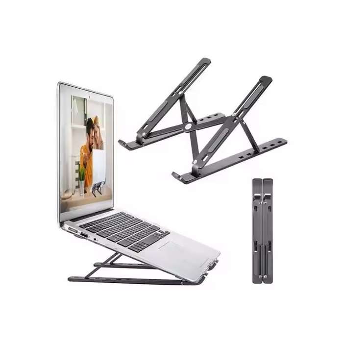 Portable Table Height Adjustable Laptop Holder Support Colling Aluminium Alloy Notebook Vertical Lap