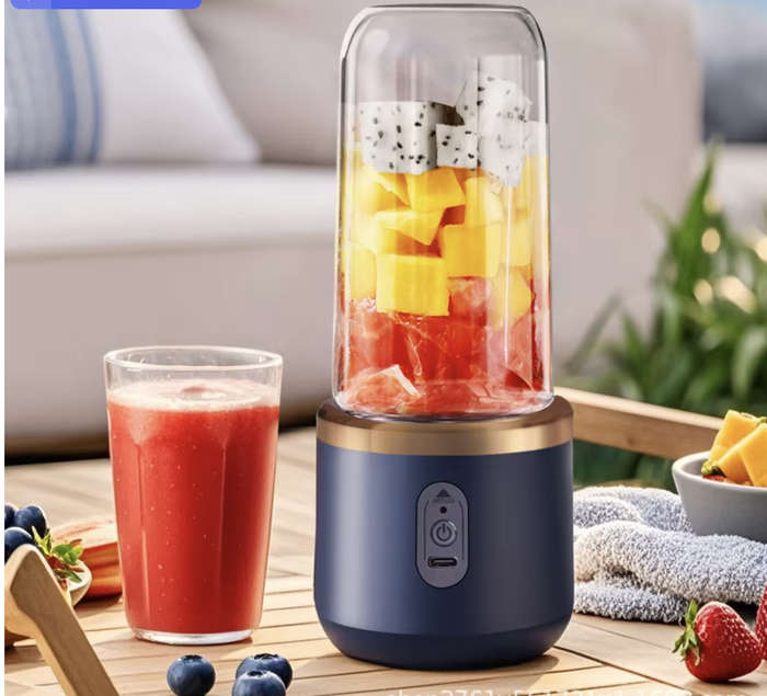 New Portable Rechargeable Small Juice Cup for Students' Home Multi-functional Juicer Juice Cup