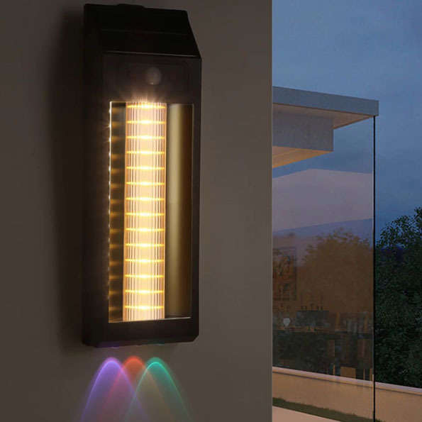 High Quality Outdoor Garden Solar Induction Wall Lamp 5.5V 1.6W Waterproof Outdoor Solar Lamp