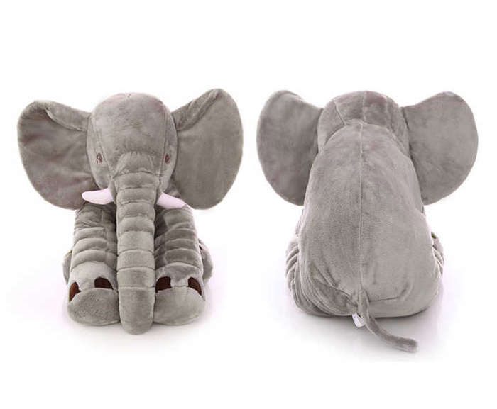 Bedtime Plush Elephant Cuddly Toy Ultra Soft Stuffed Animal for Boys Girls Kids Toddlers