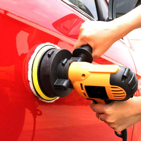 Dual Action Electric Polisher 125mm Power Tools for Car Floor & Ground Polishing Industrial & DIY G