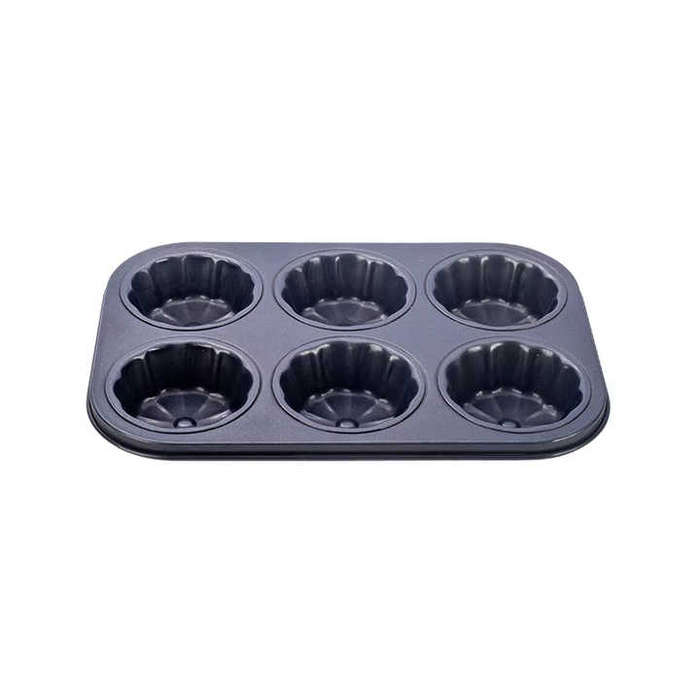 6 Cup Muffin Tray Bread Baking Pan Mini Cake Pan
