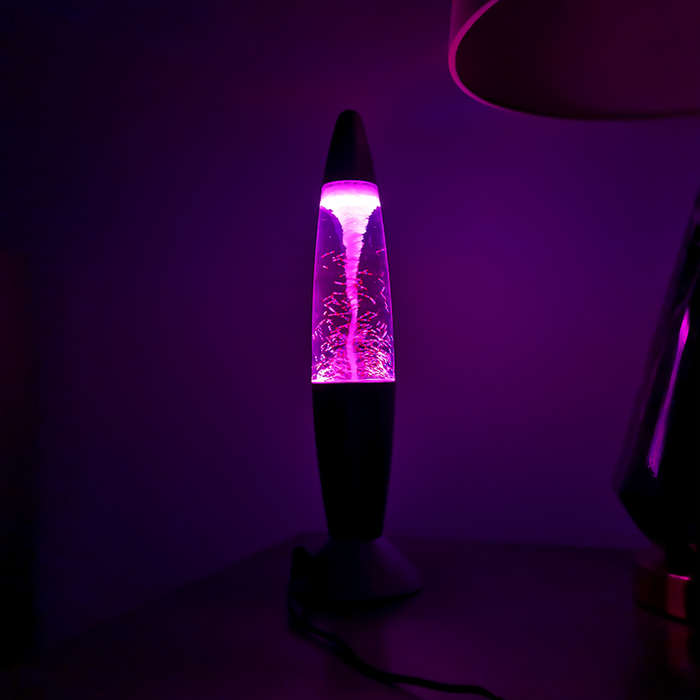36cm Tornado Glitter Led Lamp