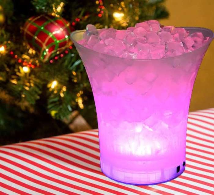 7L Bluetooth Speaker LED Light Ice Bucket