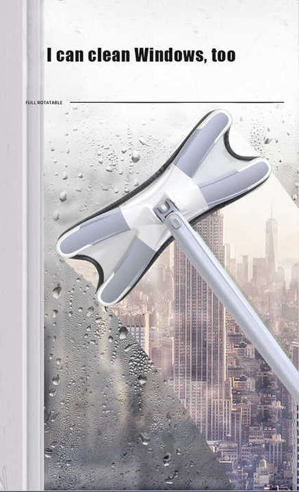 360 Flat Mop X Microfiber Hand Free Wash Replace Spin Twist Mop Wringer Floor Cleaning Mop