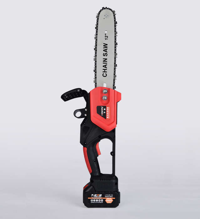 Wireless 12inch Electric Saw Plug-in High-power Household Multifunction Electric Chain Saw Logging S