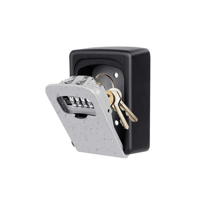 Digital Plastic Wall Mounted Car Key Safe Security Key Lock Box Wall Safe