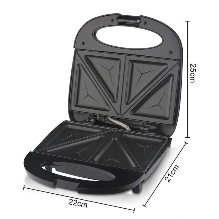Automatic Non Stick Sandwich Machine Maker Waffle Maker Detachable Breakfast Toaster Electric