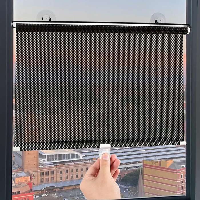 Light Filtering Saft and Durable Fabric Window Shades Roller Blinds for Office