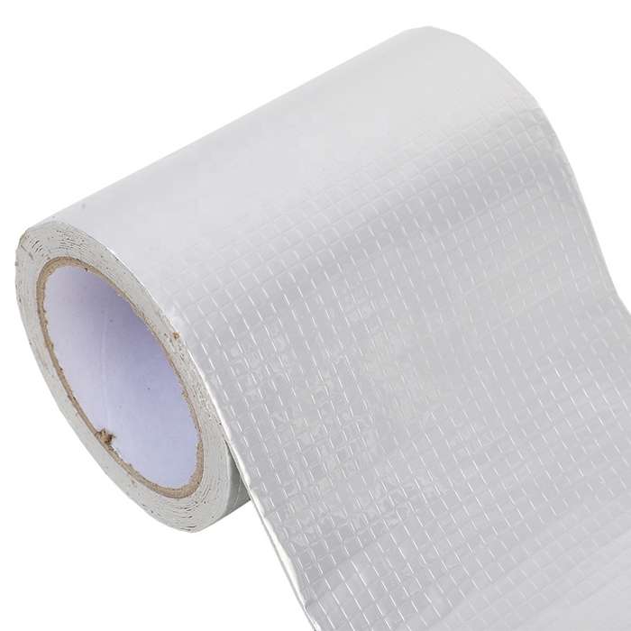 Single Sided Aluminum Foil Leak Repair Tape Water Activated Butyl Rubber Waterproof Circle Packing T