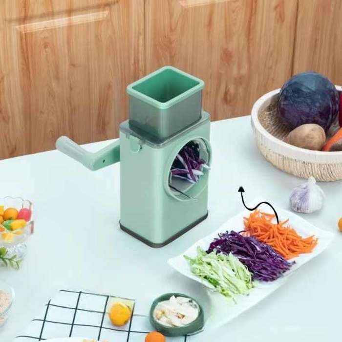 Multifunctional 3 1 Stainless Steel Panel Manual Vegetable Cutter Kitchen Tools Gadgets Grater Potat