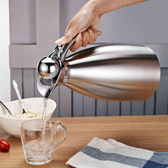 304 Stainless Steel Vacuum Insulated Coffee Pot Hot Water Bottle PC Thermos