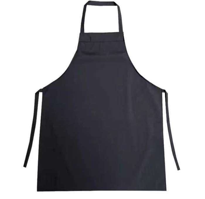Custom Water-Proof Black Hair Salon Apron Made of Polyester-for Nail Salons Direct Factory Supply