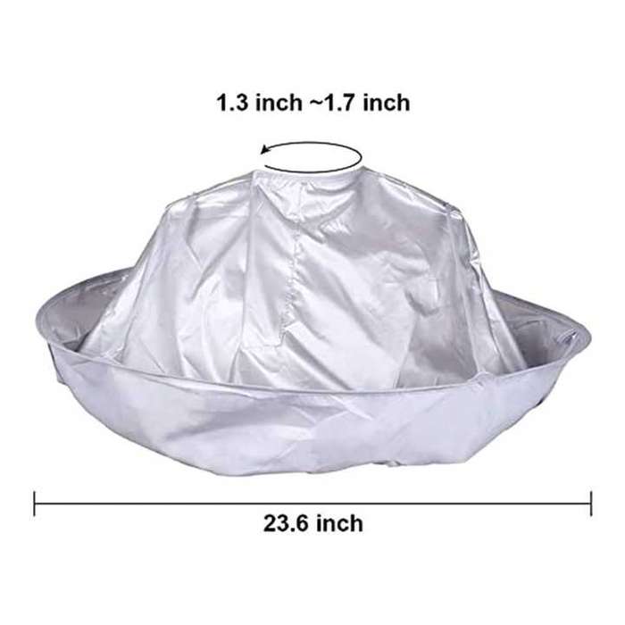 Creative DIY Hairdressing Apron Hair Cutting Cloth Barber Salon Apron Professional Waterproof Umbre