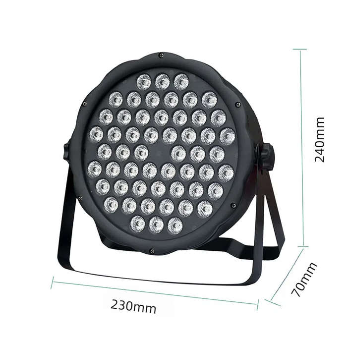 54 LED RGBW Par Beam Lights for Nightclub Disco Bar Wedding and Party Use