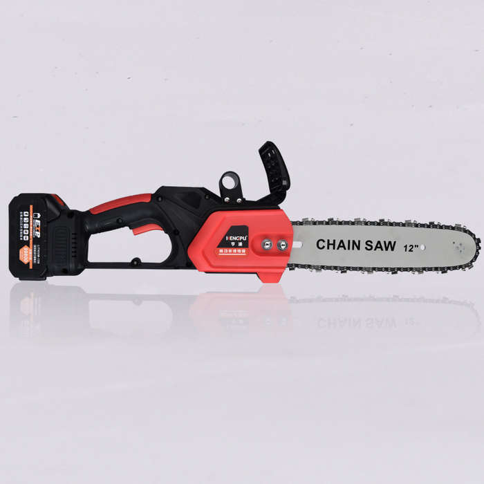 Wireless 12inch Electric Saw Plug-in High-power Household Multifunction Electric Chain Saw Logging S