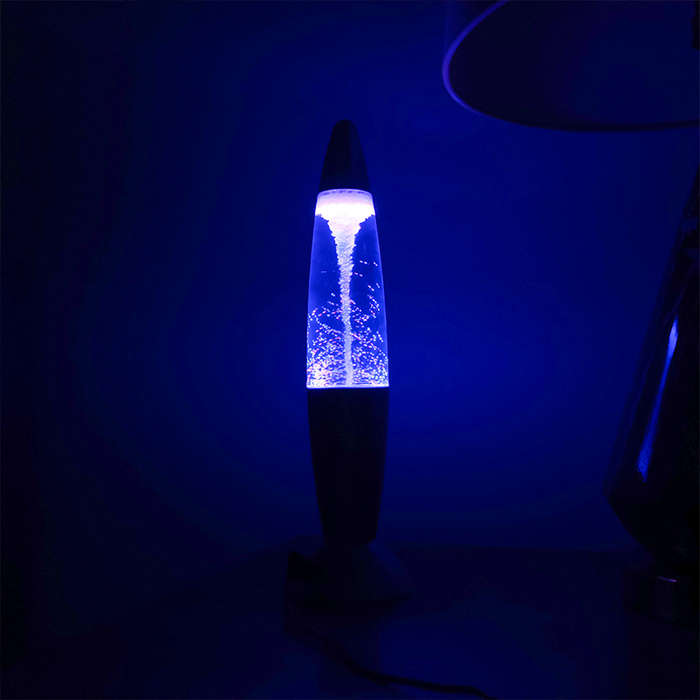 36cm Tornado Glitter Led Lamp
