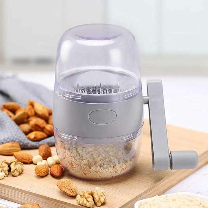 Small Portable Garlic Crusher Press Peeler Household Manual Dry Fruit Nut Grinder Meat Vegetable Cho