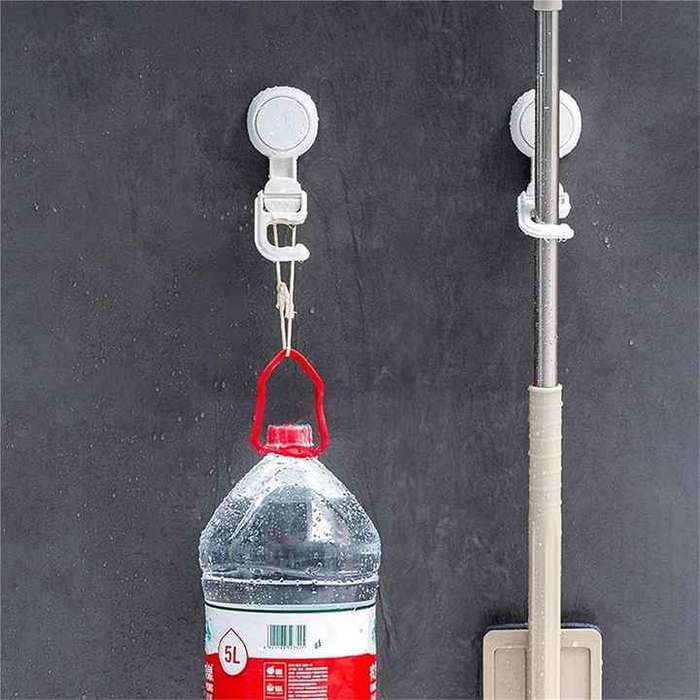 Suction Cup Holder for Wall-Mounted Shelf Water Proof Used for Bathroom