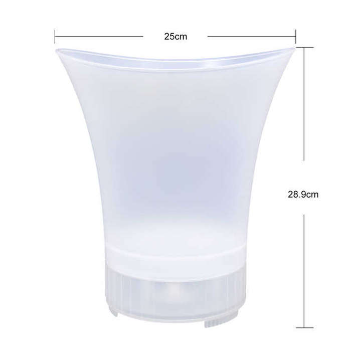 LED Ice Bucket with Bluetooth Speaker