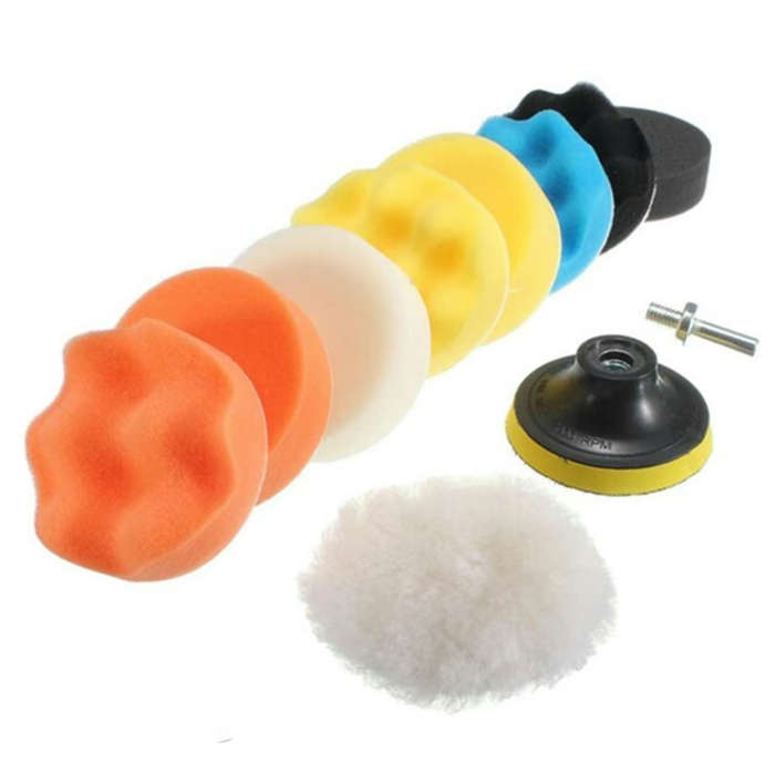 11 Pcs Car Foam Polishing Pads