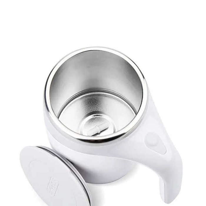 Automatic Stirring Cup Mug Rechargeable Portable Coffee Electric Stirring Stainless Steel Rotating M