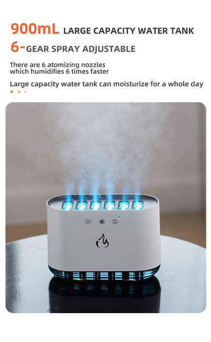 Air Humidifier Essential Oil Aroma Diffuser 7-Color Dynamic Atmosphere Light Heavy Fog Humidifiers