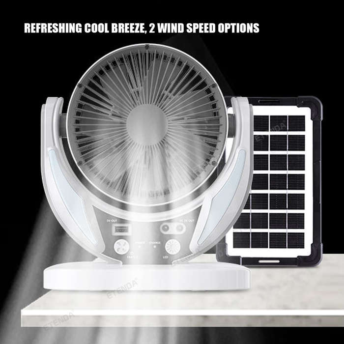 Solar Mini Fan 6 Inch