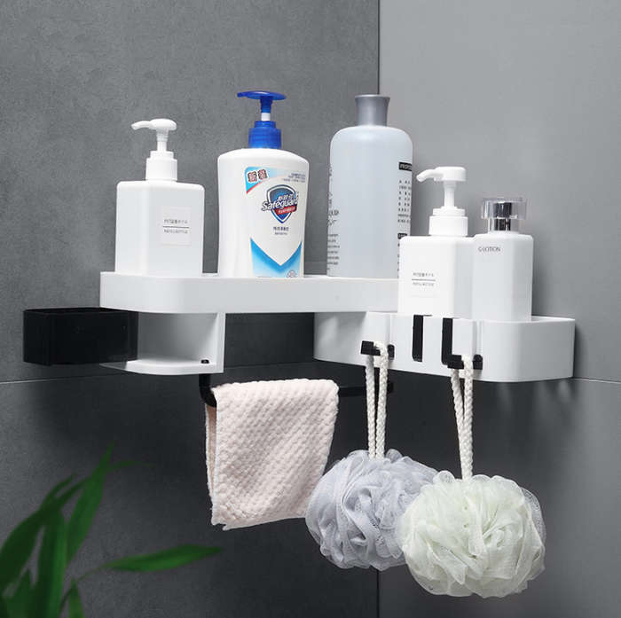 Fine Living - Rotating shower Caddy - Grey