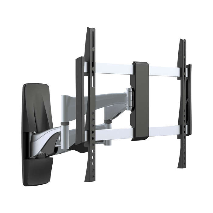 Bracket - Elegant Aluminum Full-Motion Curved & Flat Panel Tv Wall Mount - For Most 37"-70" Curve...