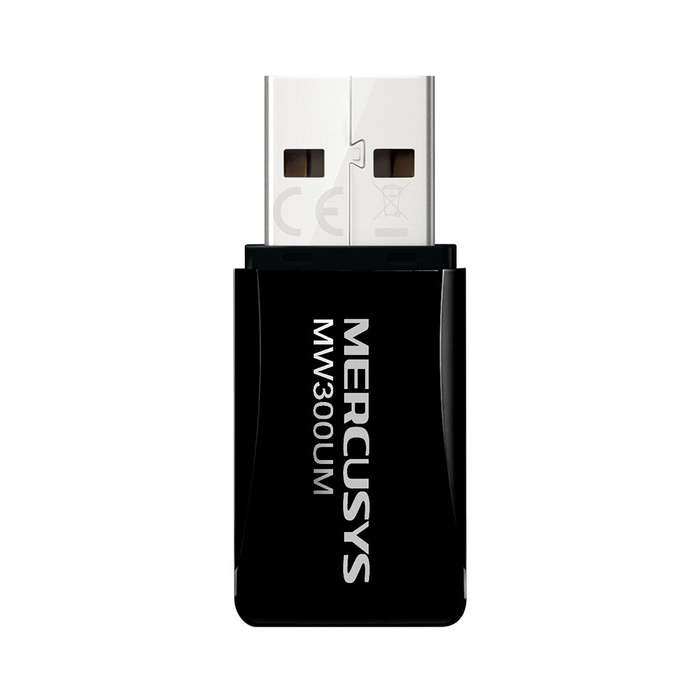 Mercusys 300Mbps Wireless N Mini Usb Adapter (Mw300Um)