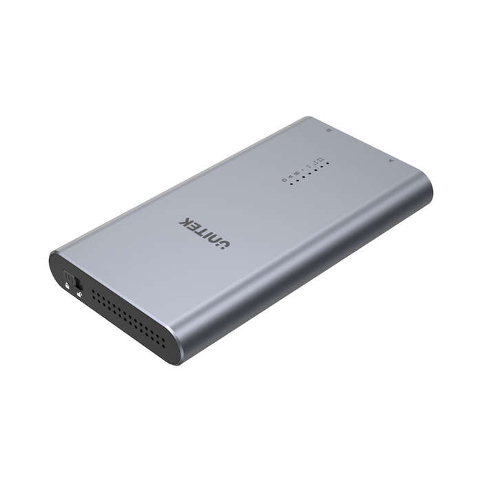 Unitek Solidforce S1206A Type-C To Pcie Nvme M.2 Ssd Dual Bay Enclosure With Offline Clone Function
