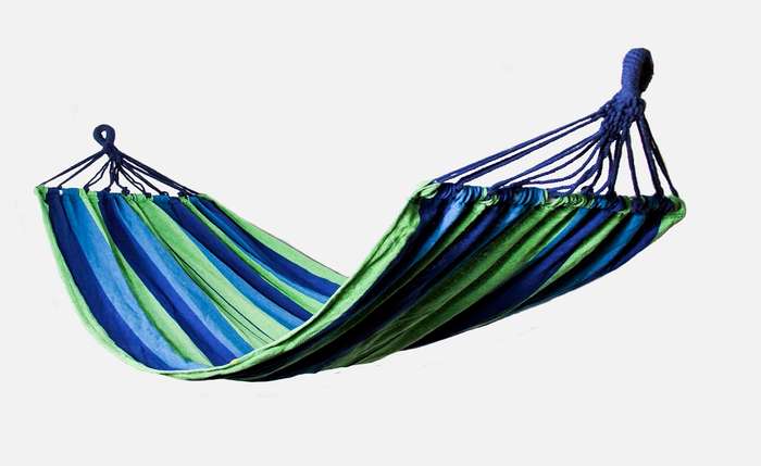 Suite Lifestyle - Hammock Bed Single - Blue/Green
