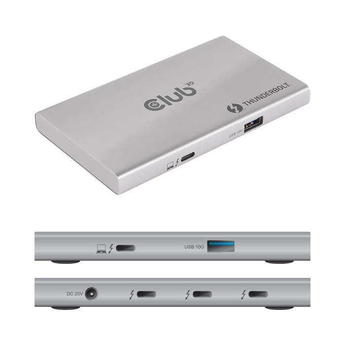 Club3D Thunderbolt 4 Smart Hub (Csv-1580)
