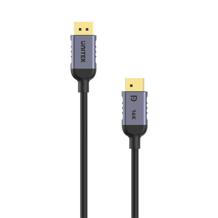 Unitek C1626Gy01 8K @120Hz Displayport 2.1 Cables - 2M