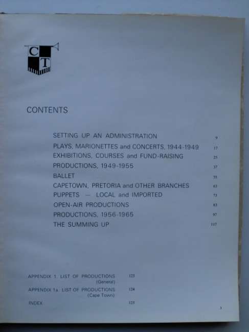 Beginner's Please,  a History of Children's Theatre in South Africa (signed & numbered)