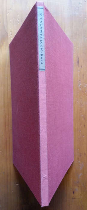 RAKA  -  Numbered Edition, SIGNED BY  N.P. van Wyk Louw (in slipcase)