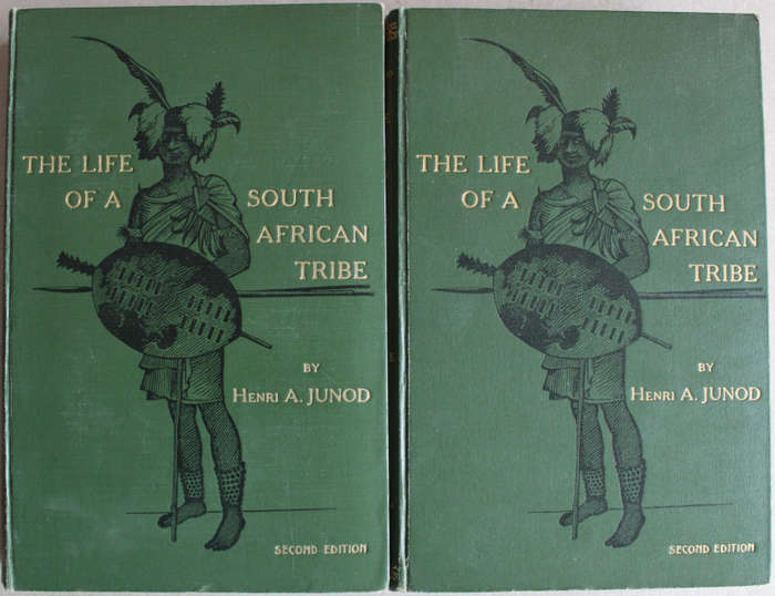 THE LIFE OF A SOUTH AFRICAN TRIBE by Henri Junod (Swiss Romande Mission) (two volumes - 1927)