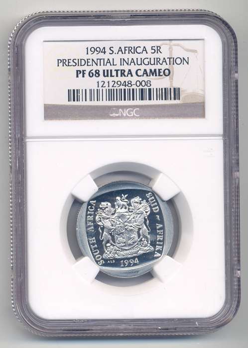PRESIDENTIAL INAUGURATION R5 1994 - PF68 Ultra Cameo - High grade